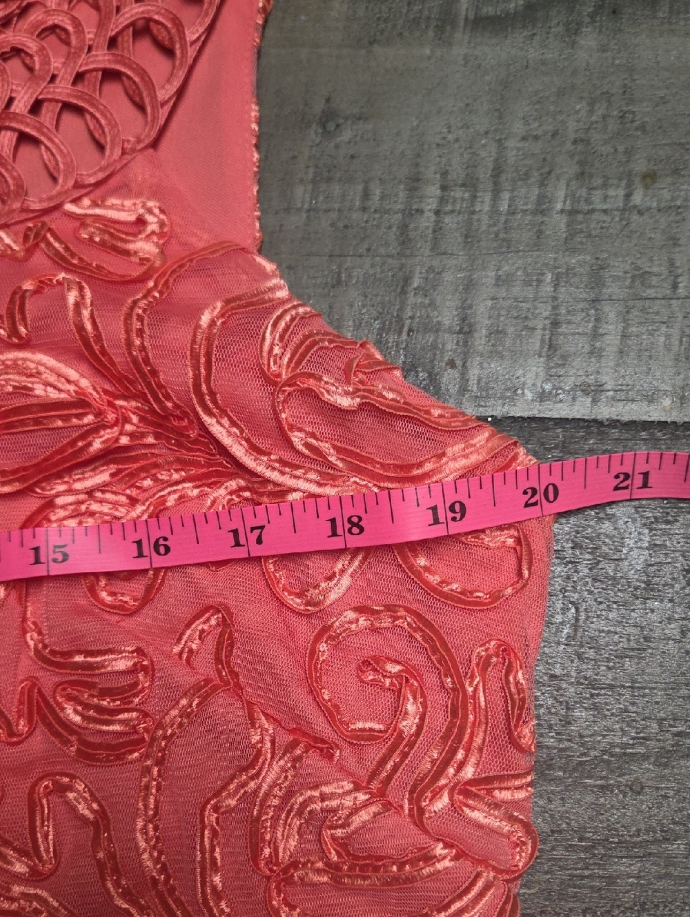 Jessica Howard Coral Embroidered  Dress - Picture 10 of 12